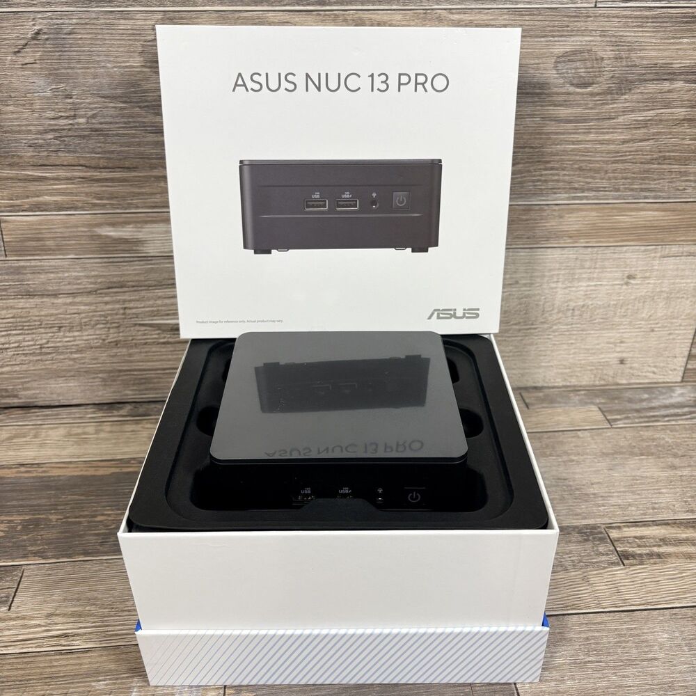 ASUS NUC 13 PRO Mini PC Desktop Intel i5-13420H HDMI Wi-Fi Bluetooth Black Tall